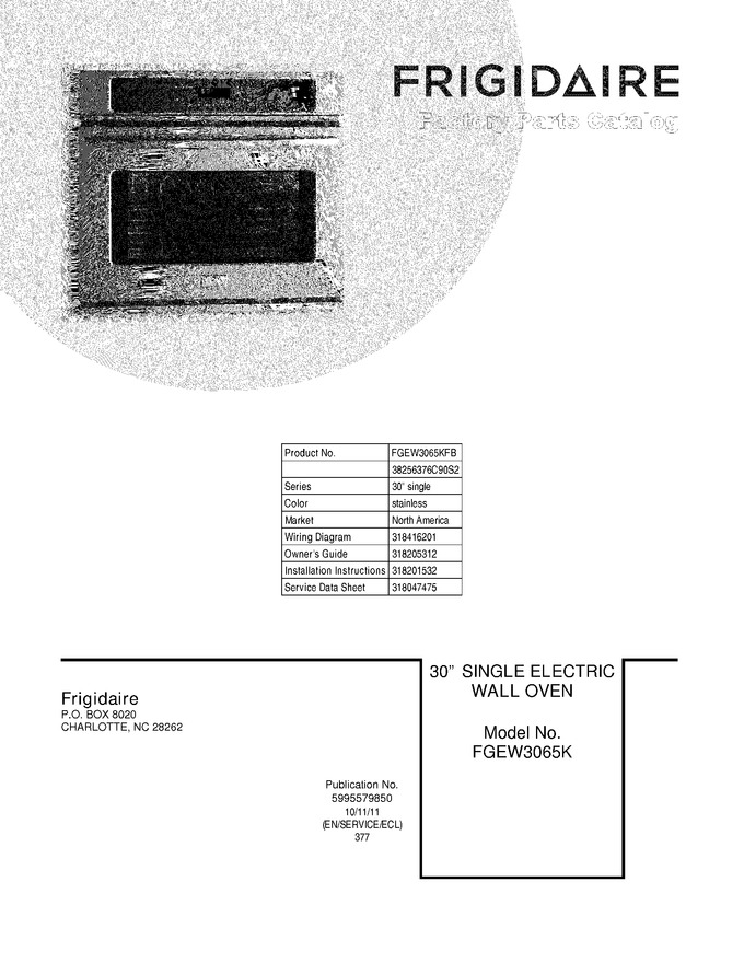 Diagram for FGEW3065KFB