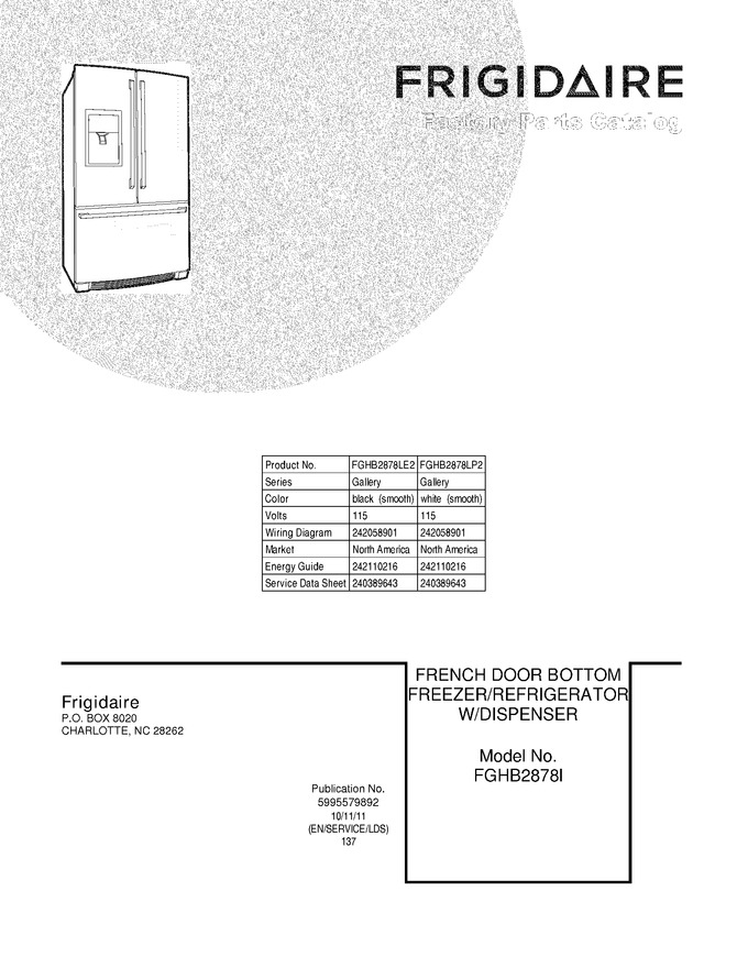Diagram for FGHB2878LP2