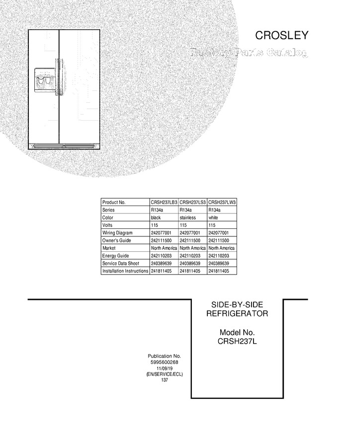 Diagram for CRSH237LB3