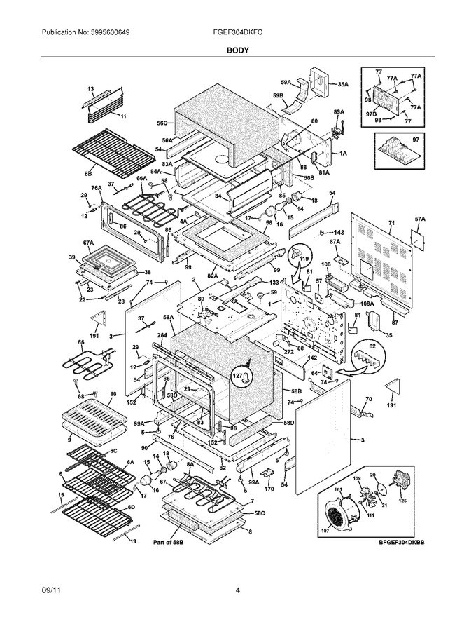 Diagram for FGEF304DKFC