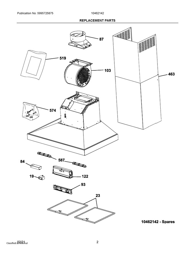 Diagram for 10462142