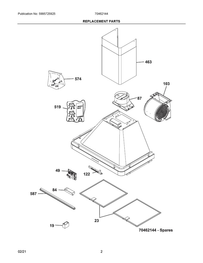 Diagram for 70462144