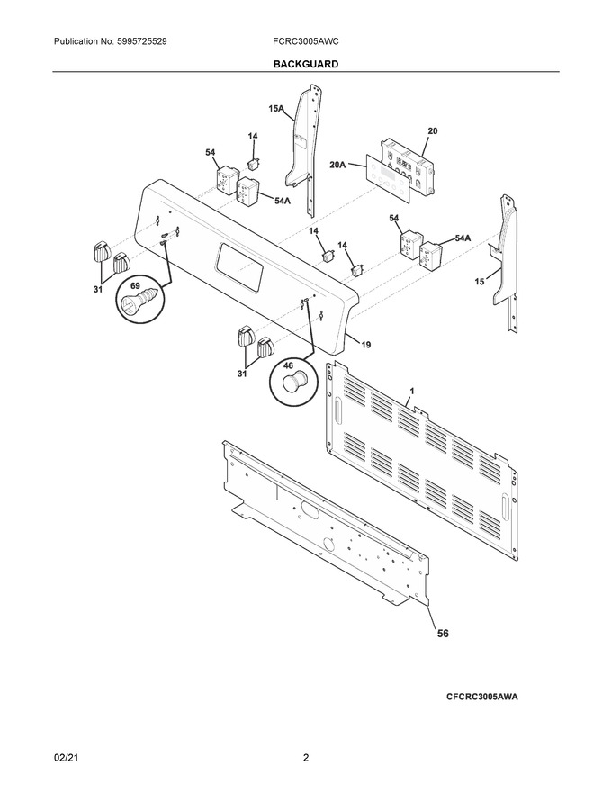 Diagram for FCRC3005AWC
