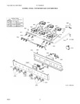 Diagram for 02 - Control Panel / Top Burner Gas Configuration