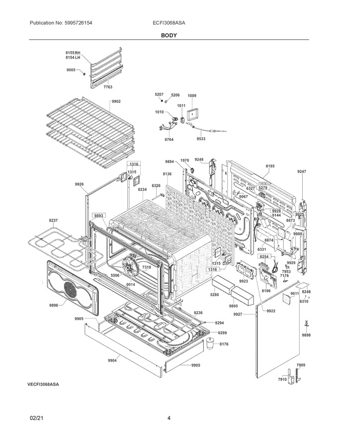 Diagram for ECFI3068ASA
