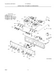 Diagram for 02 - Control Panel / Top Burner Gas Configuration