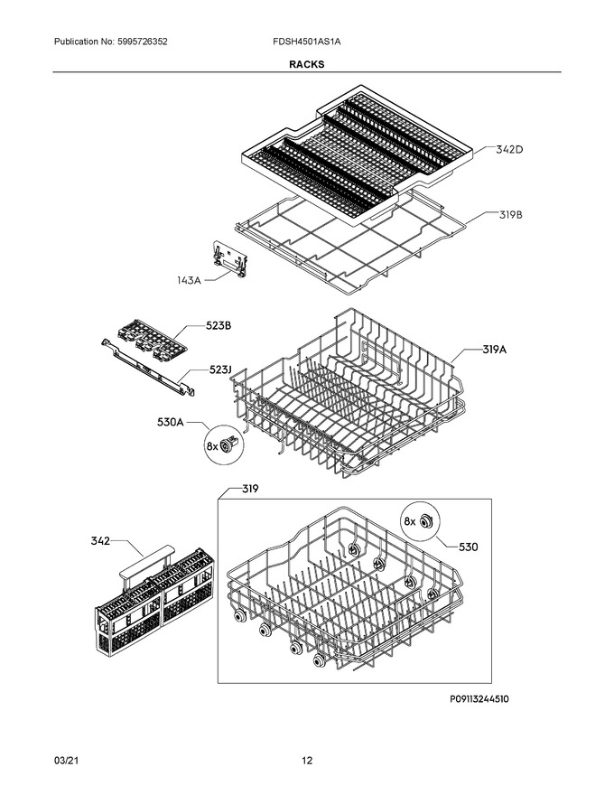 Diagram for FDSH4501AS1A