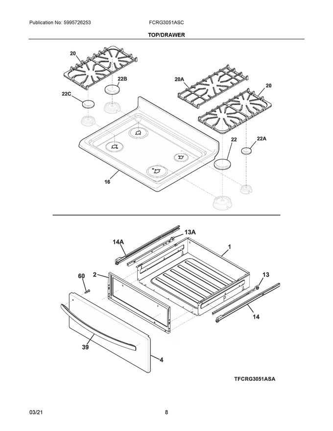 Diagram for FCRG3051ASC