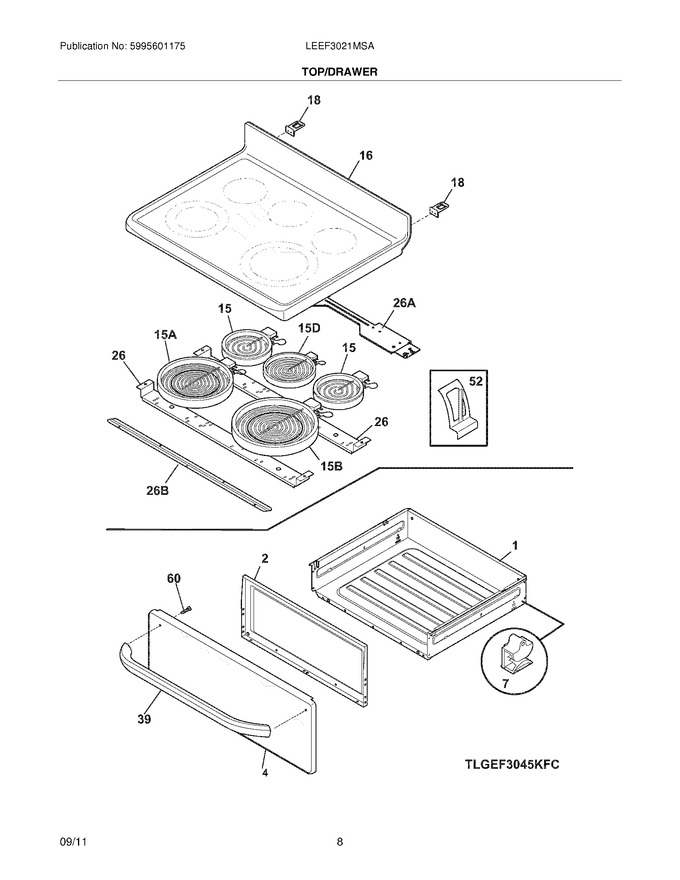 Diagram for LEEF3021MSA