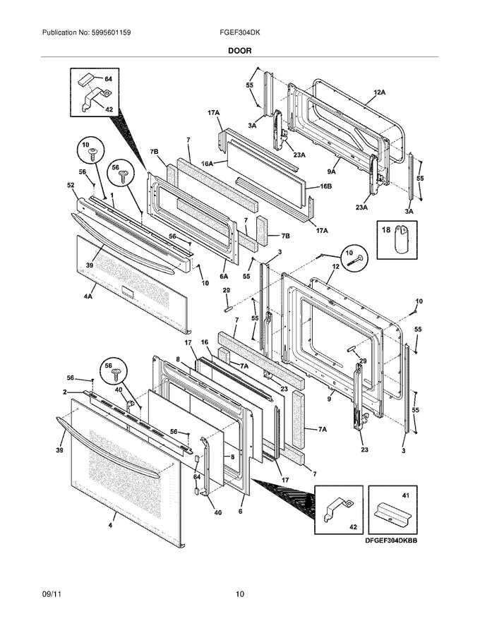 Diagram for FGEF304DKWC