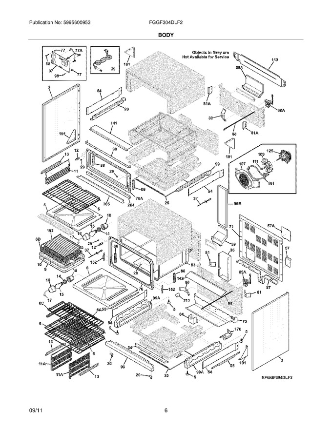 Diagram for FGGF304DLF2