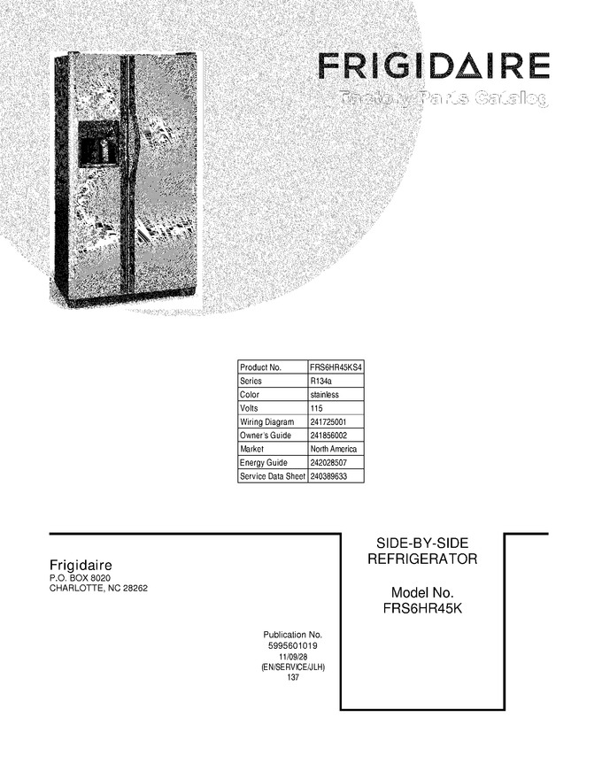 Diagram for FRS6HR45KS4
