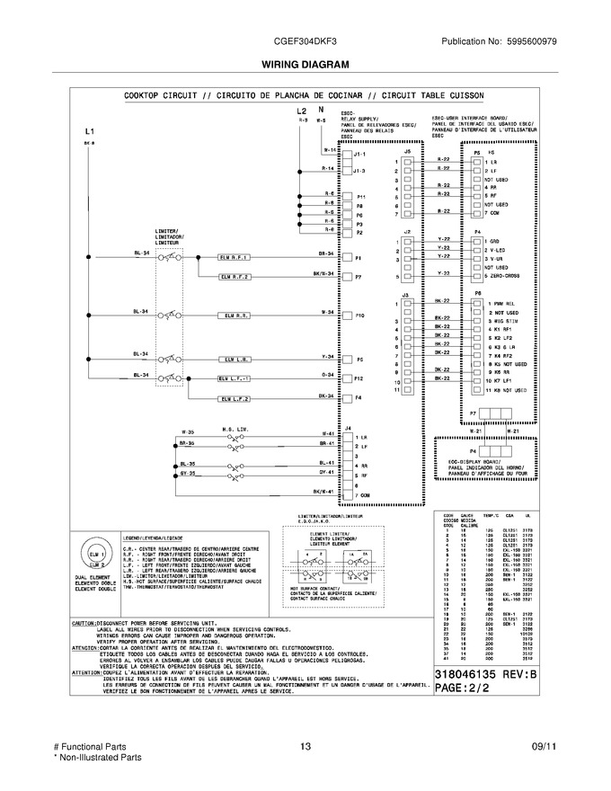 Diagram for CGEF304DKF3