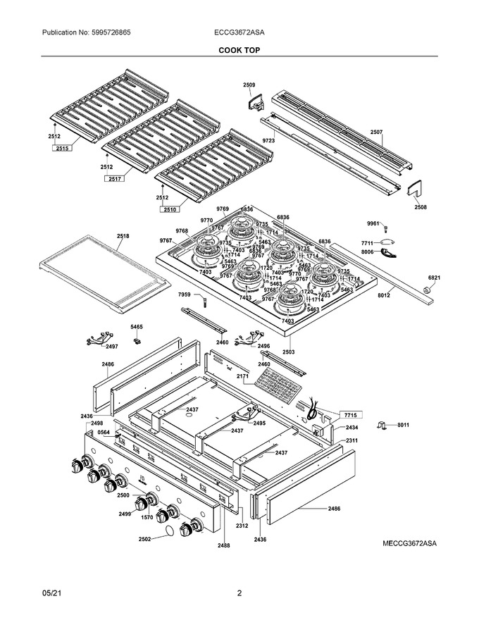 Diagram for ECCG3672ASA
