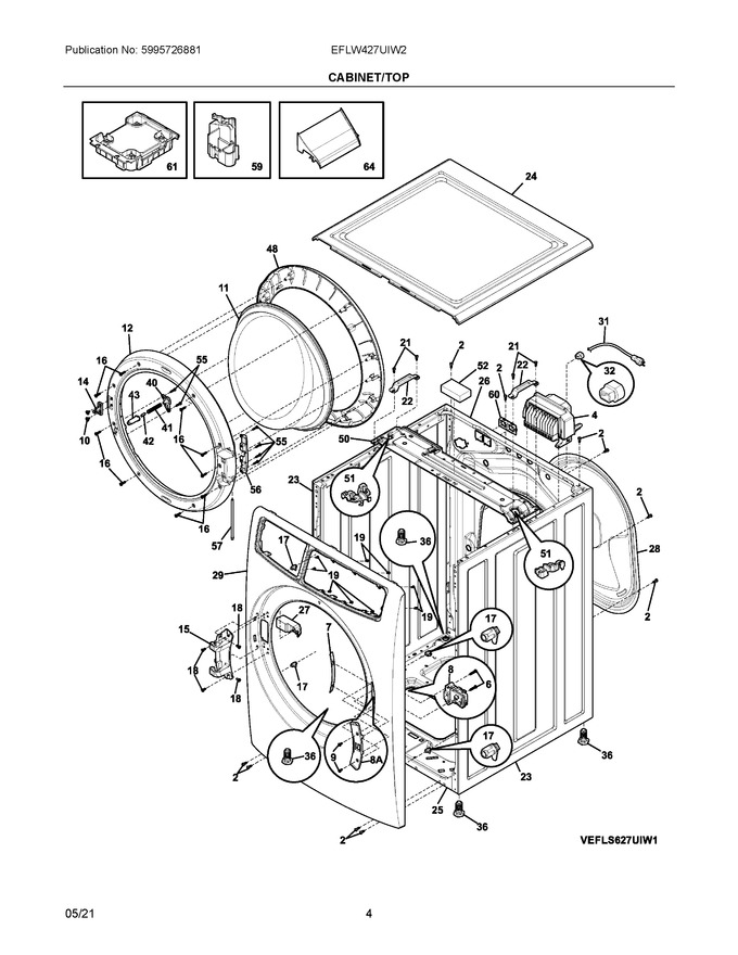 Diagram for EFLW427UIW2