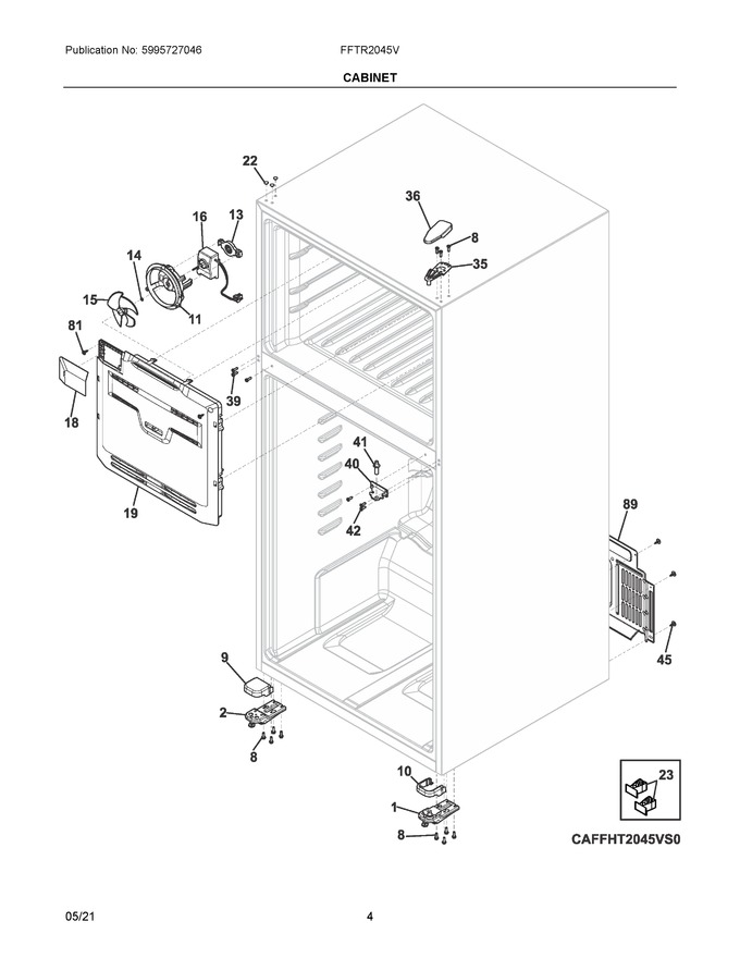 Diagram for FFTR2045VD2