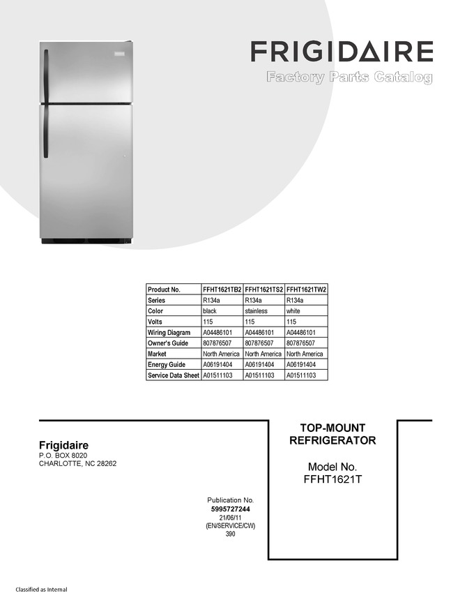 Diagram for FFHT1621TS2