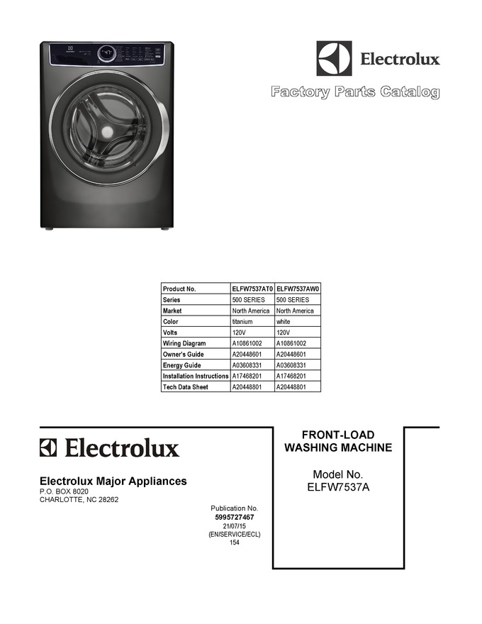 Diagram for ELFW7537AT0