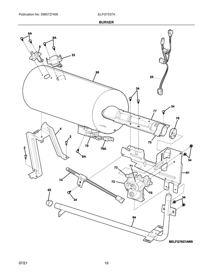 Diagram for ELFG7537AW0