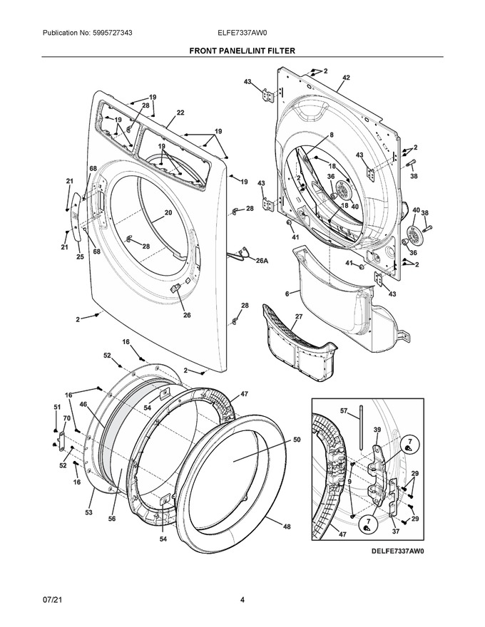 Diagram for ELFE7337AW0