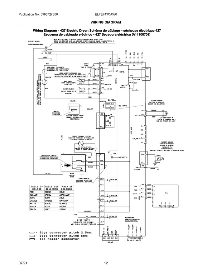 Diagram for ELFE743CAW0