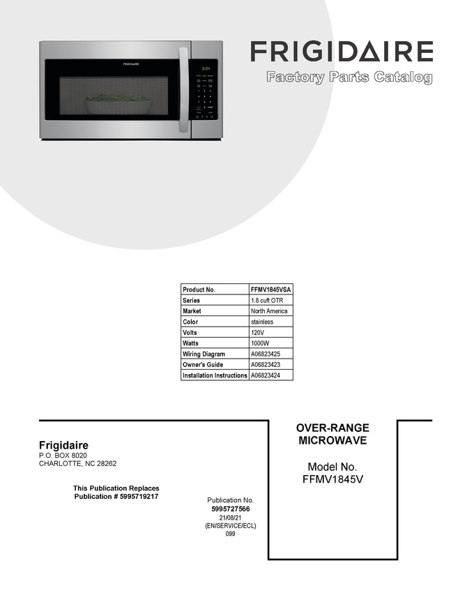 Diagram for FFMV1845VSA
