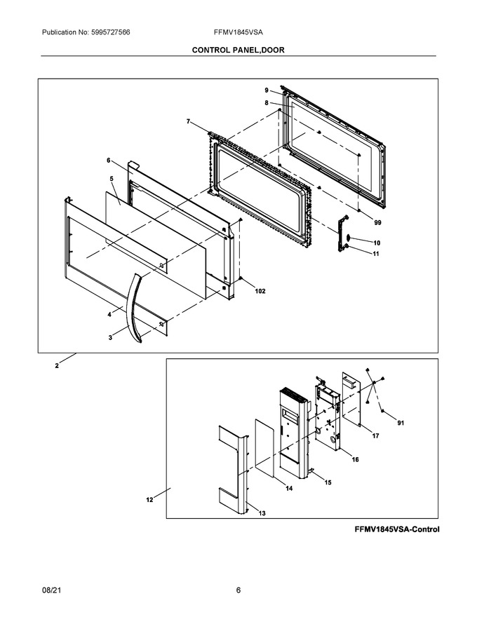 Diagram for FFMV1845VSA