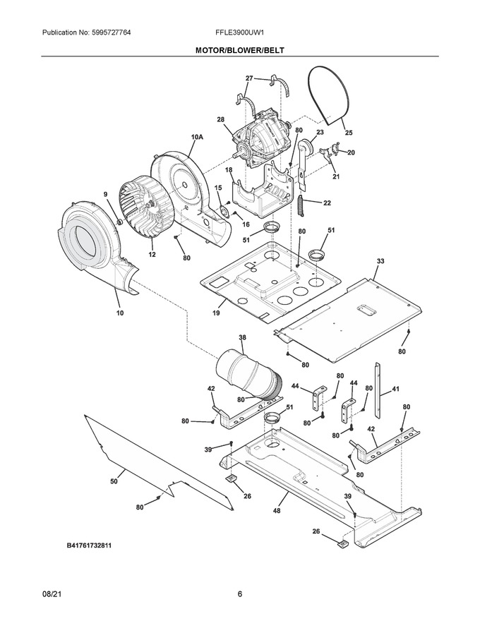 Diagram for FFLE3900UW1