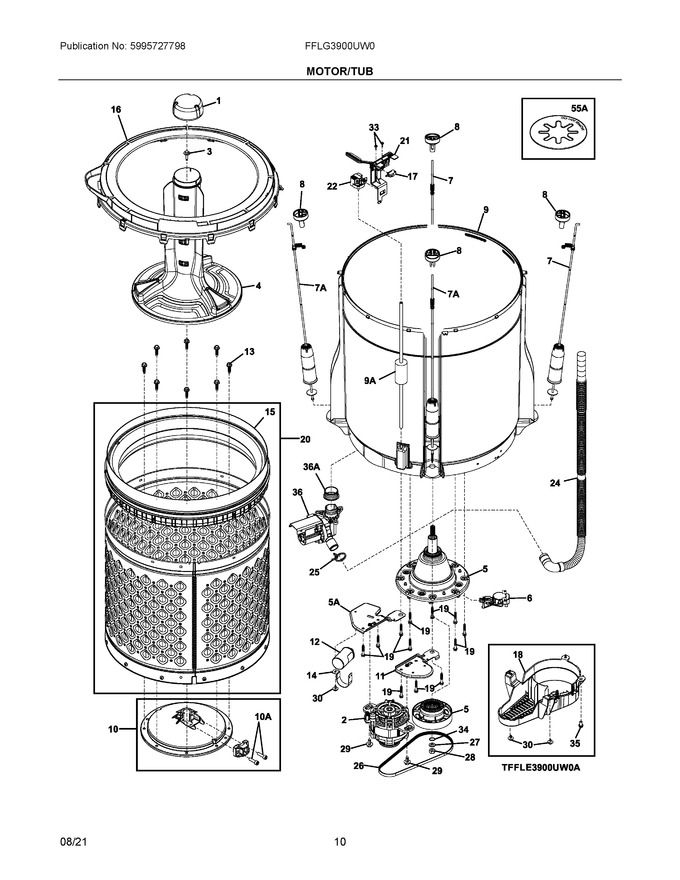 Diagram for FFLG3900UW0
