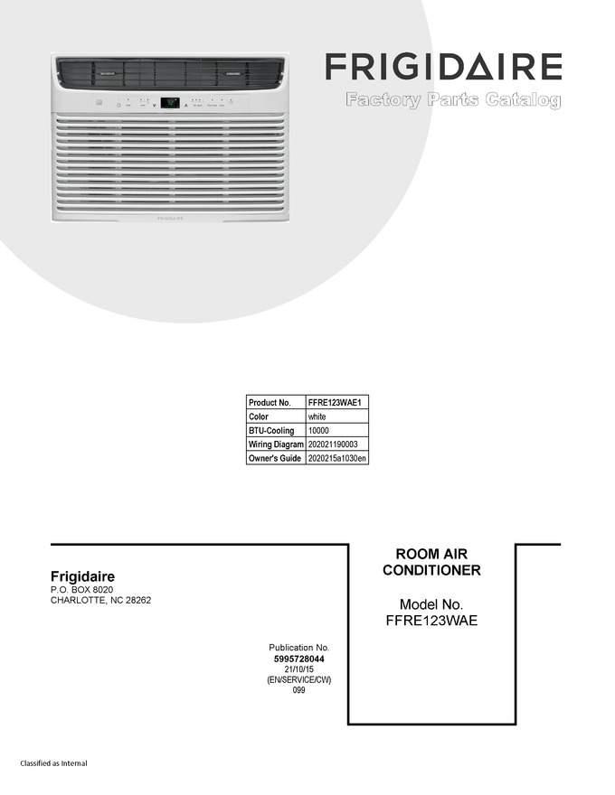 Diagram for FFRE123WAE1