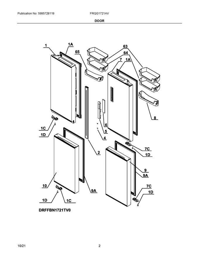 Diagram for FRQG1721AV