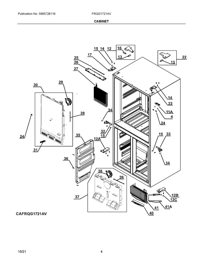 Diagram for FRQG1721AV