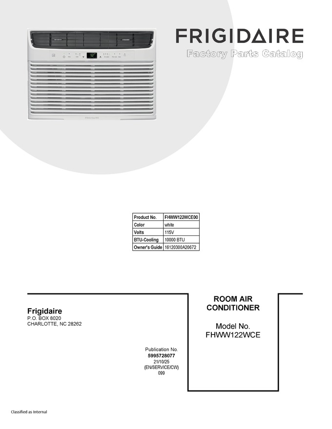 Diagram for FHWW122WCE00