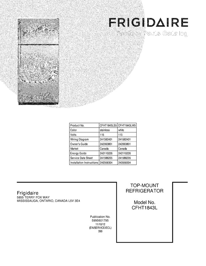 Diagram for CFHT1843LS5