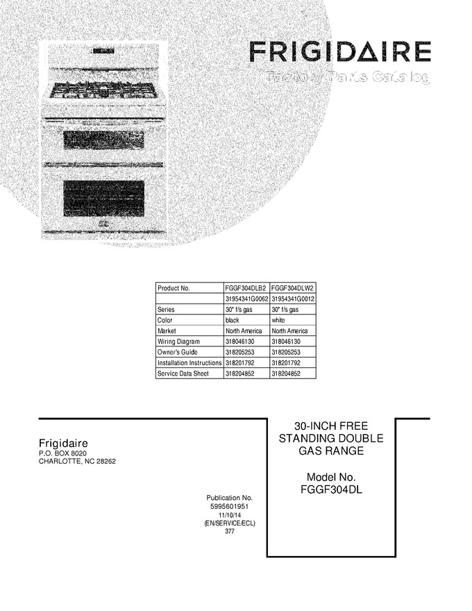 Diagram for FGGF304DLB2
