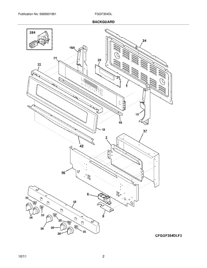 Diagram for FGGF304DLB2