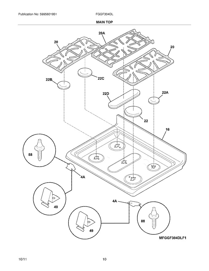 Diagram for FGGF304DLB2