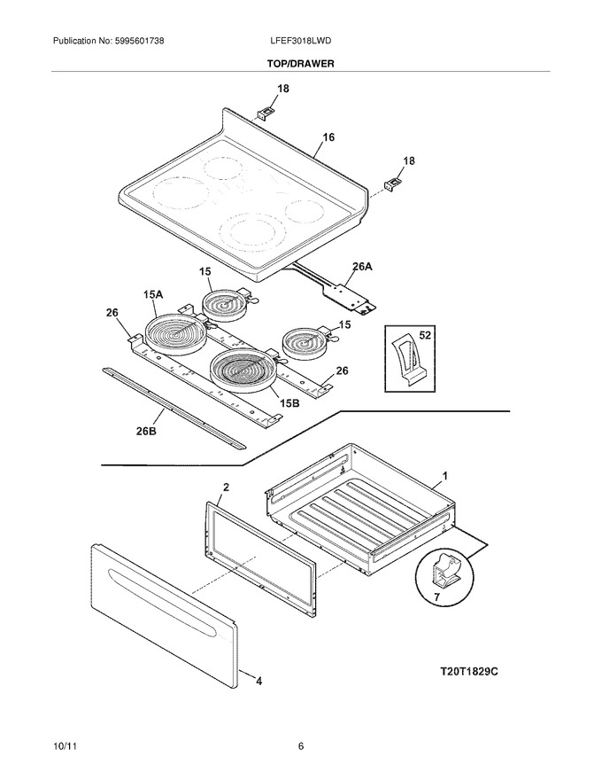 Diagram for LFEF3018LWD