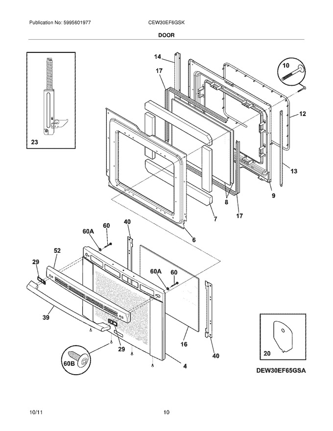 Diagram for CEW30EF6GSK