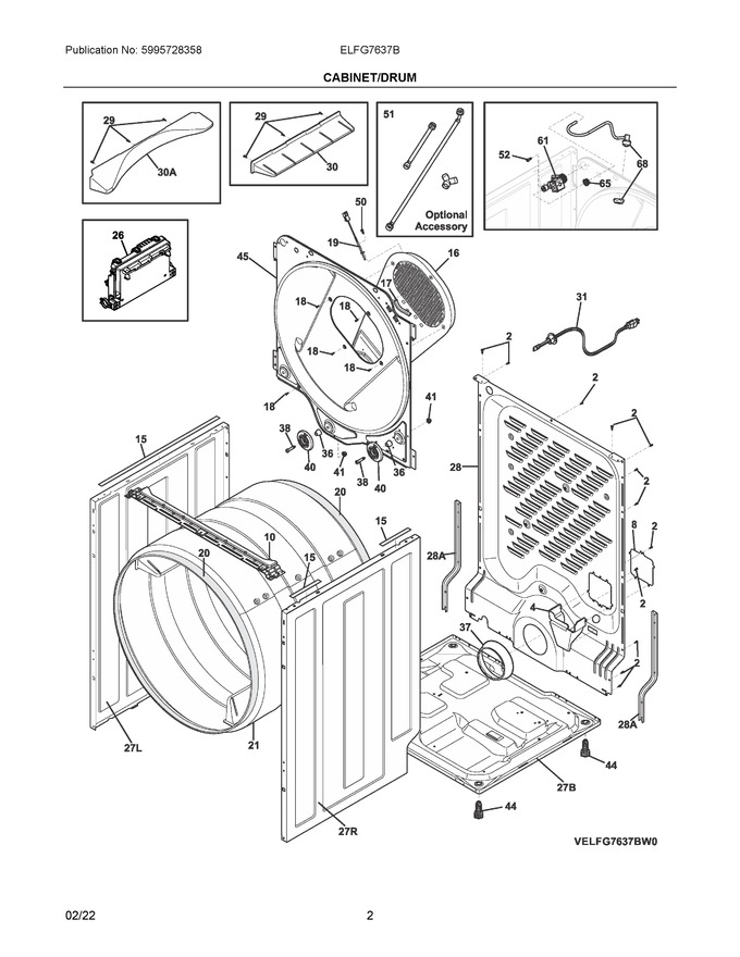 Diagram for ELFG7637BT0