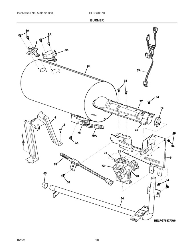 Diagram for ELFG7637BT0