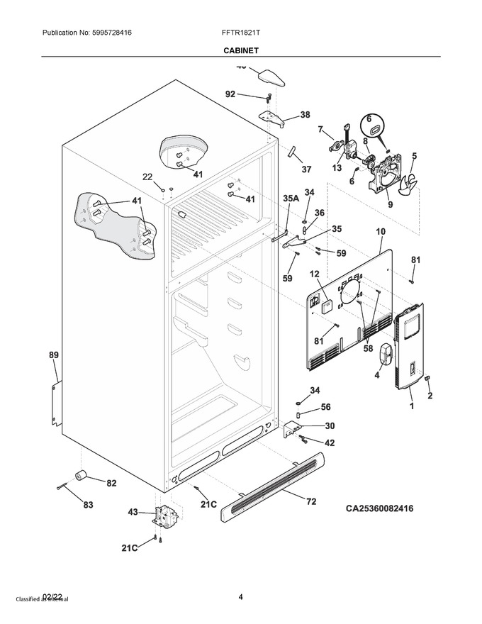 Diagram for FFTR1821TBC