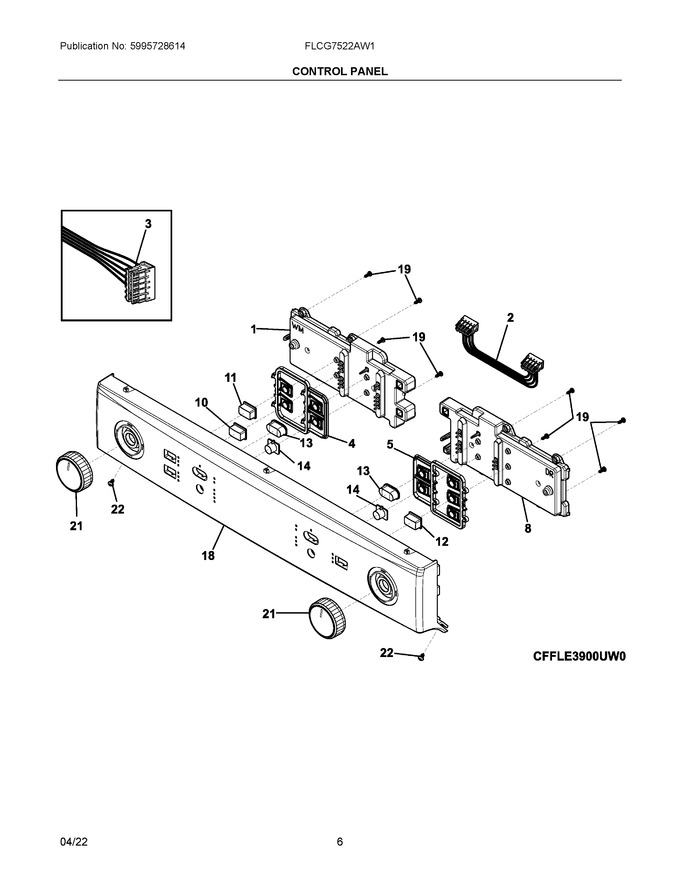Diagram for FLCG7522AW1