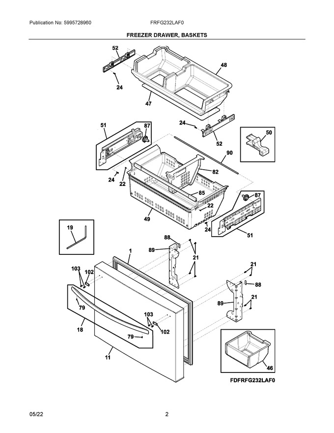 Diagram for FRFG232LAF0