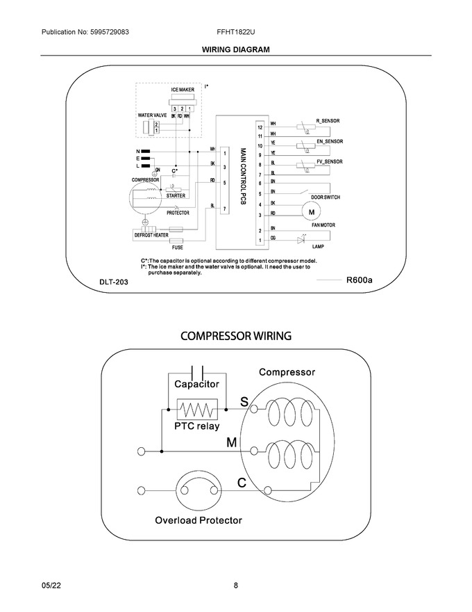 Diagram for FFHT1822UV