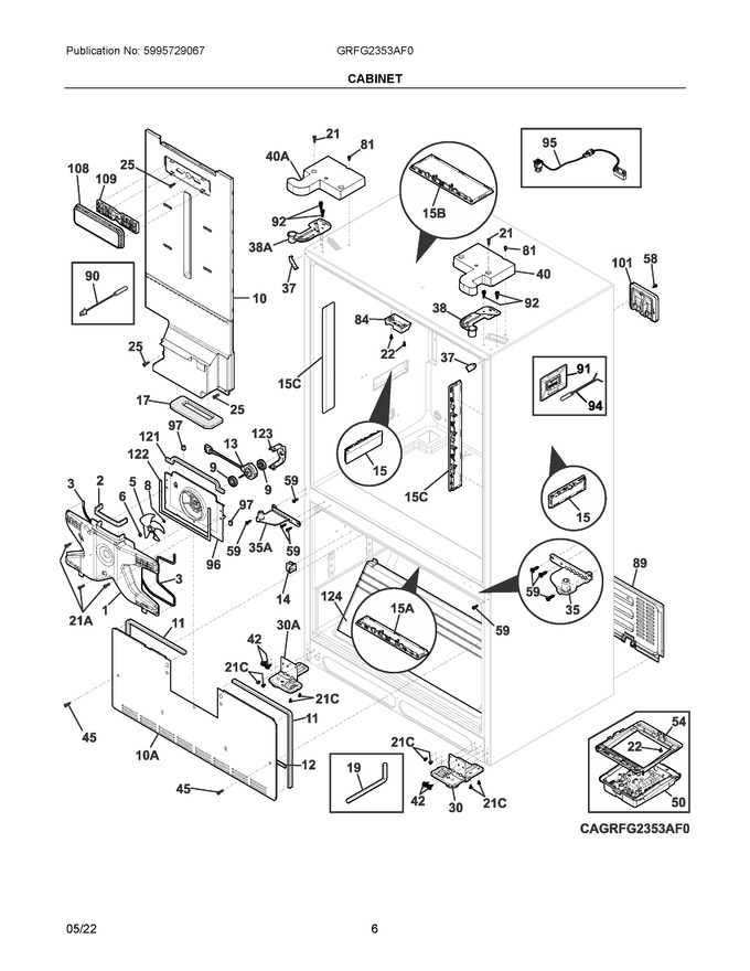 Diagram for GRFG2353AF0