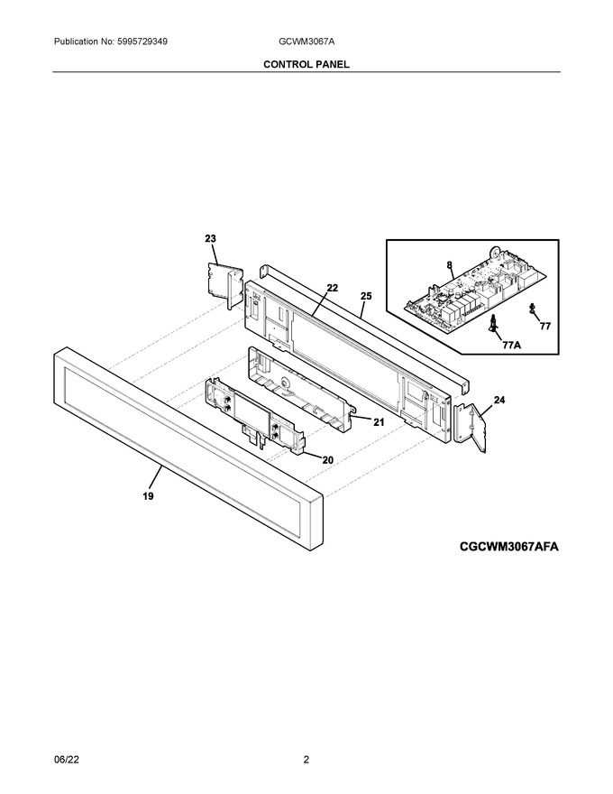 Diagram for GCWM3067ADA