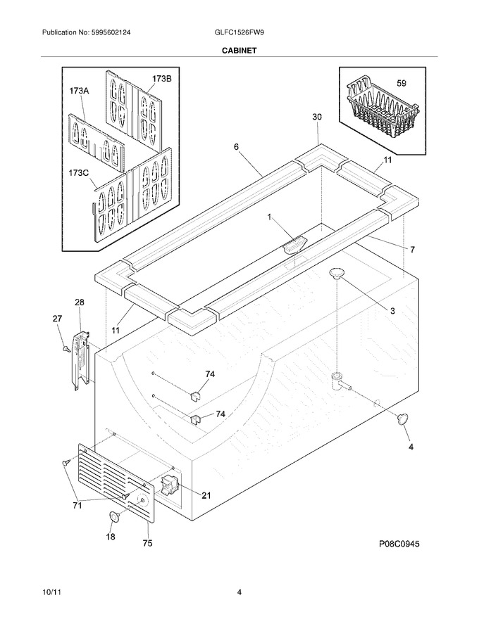 Diagram for GLFC1526FW9