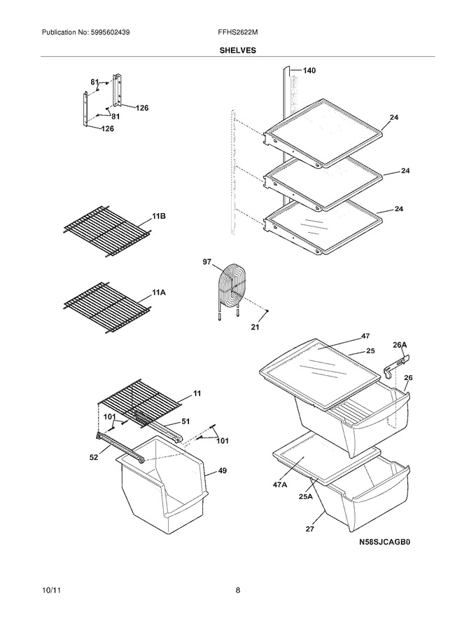 Diagram for FFHS2622MW2