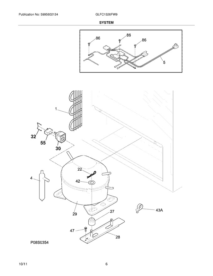 Diagram for GLFC1526FW9